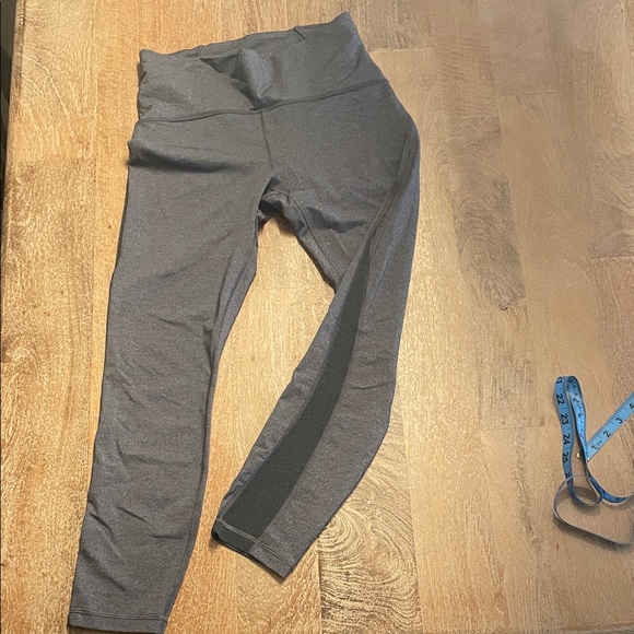 Lululemon Train Times Charcoal Gray Leggings for Running - Picture 11 of 12